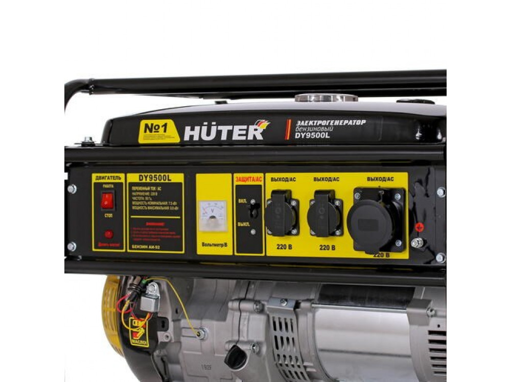Электрогенератор HUTER DY9500L мощ.ном/макс. 7,5кВт/8кВт