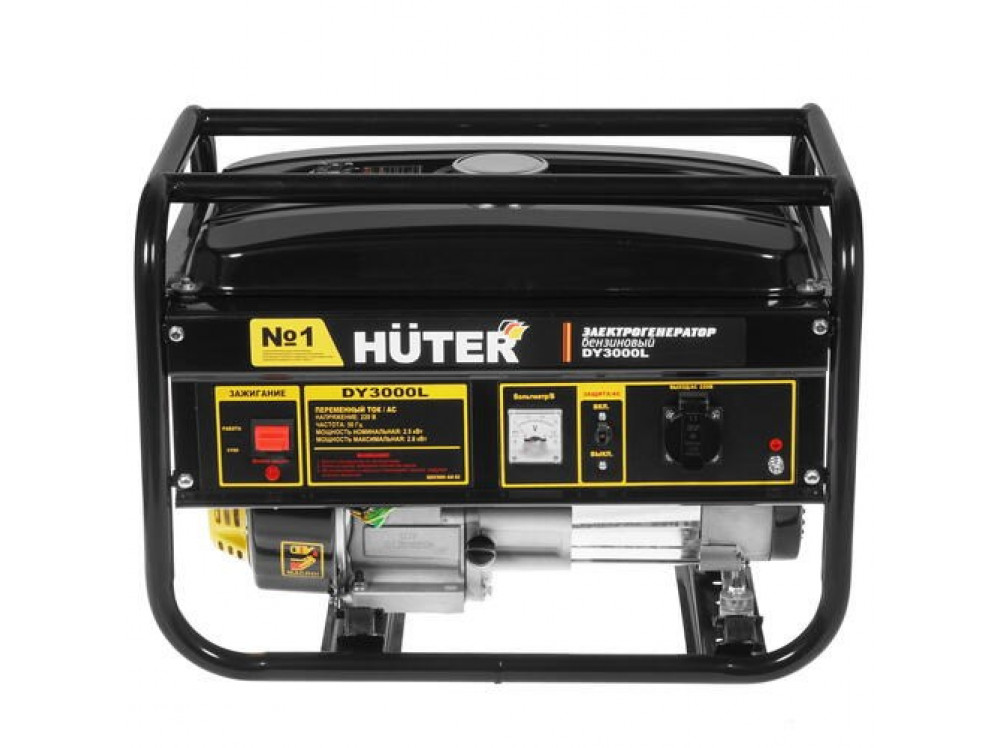 Электрогенератор HUTER DY3000L мощ.ном/макс-2,5/2,7кВт 15л. 43кг