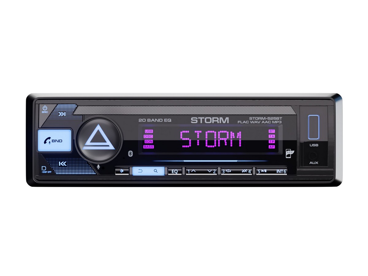 Автопроигрыватель Aura STORM-525BT 4x51w