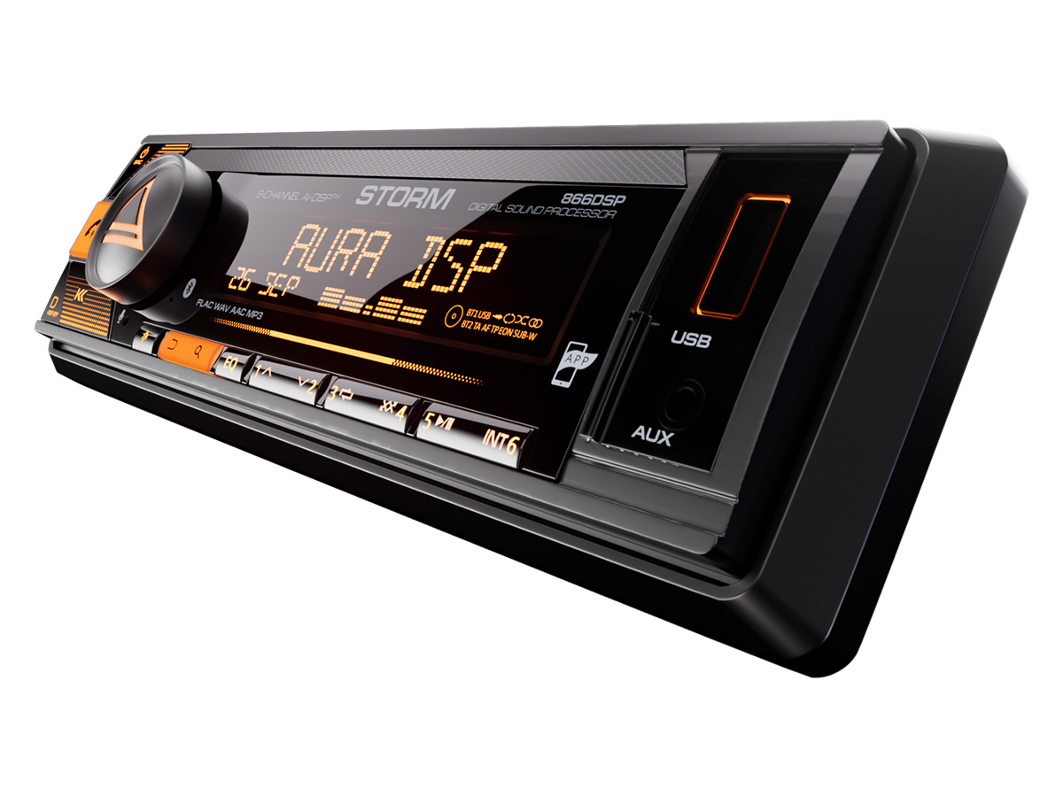 Aura STORM-866 DSP (AI-DSP) Автопроигрыватель