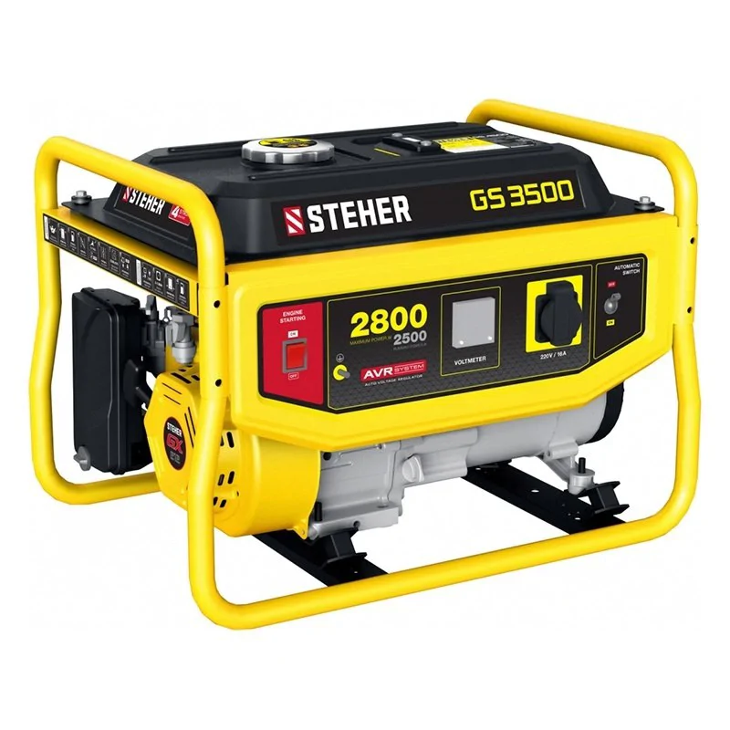 Генератор бензиновый STEHER 3300Вт GS-4500