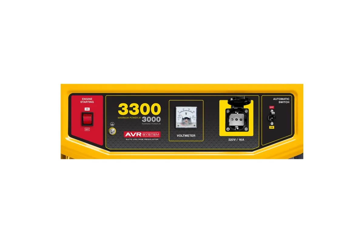 Генератор бензиновый STEHER 3300Вт GS-4500
