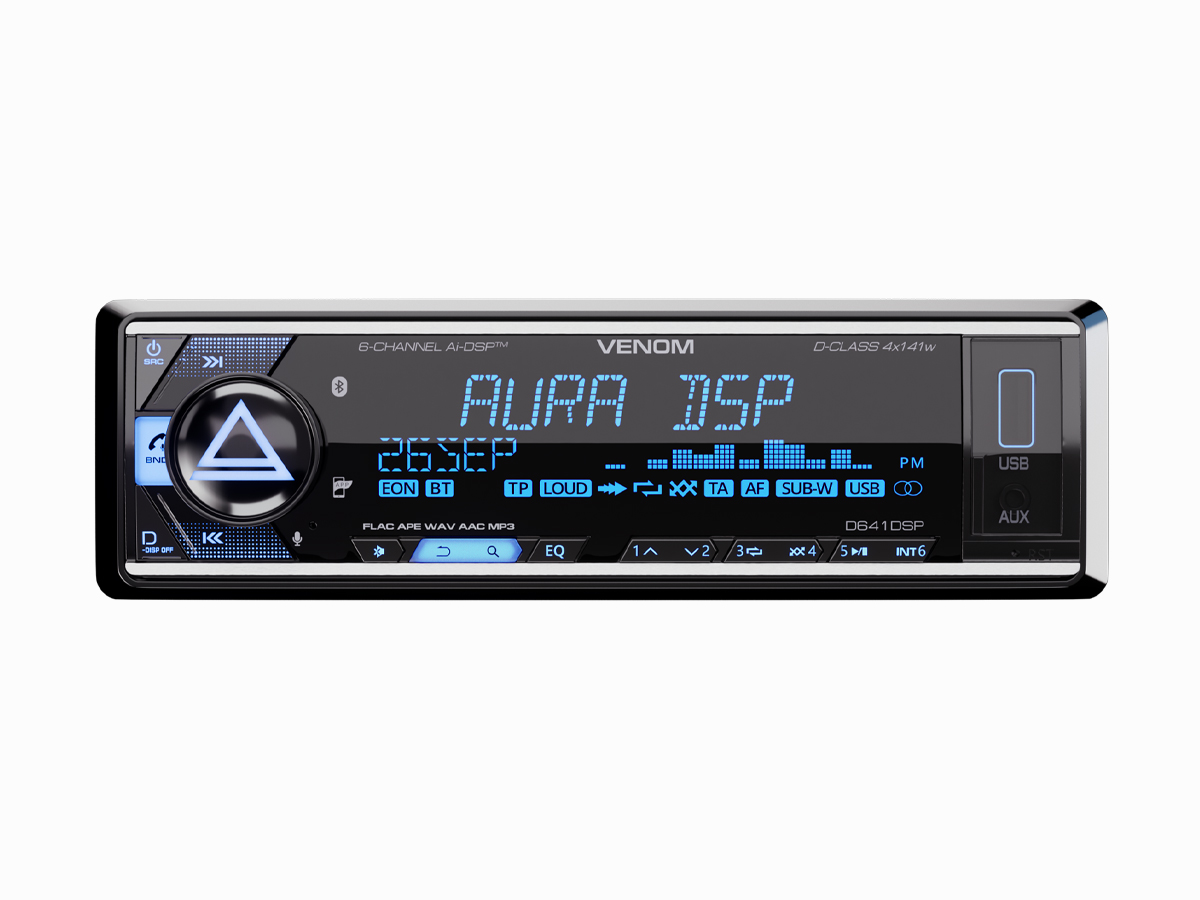 Aura VENOM-D641 DSP D-CLASS 4x141w ресивер