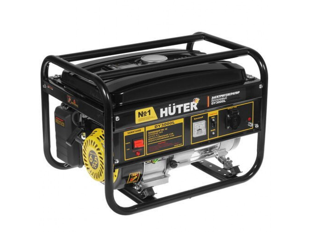 Электрогенератор HUTER DY3000L мощ.ном/макс-2,5/2,7кВт 15л. 43кг