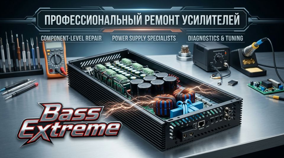 Профессиональный ремонт усилителей